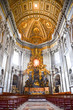 Saint Peter's basilica interior Saint Peter's basilica interior