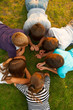 Group of teenagers having fun outdoor