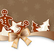 Vector Illustration of a Christmas Background