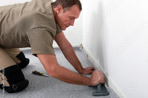 Photo: Carpet fitter Carpet fitter