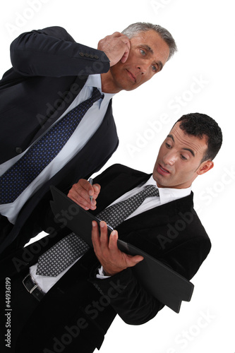Photo: Busy business professionals Busy business professionals
