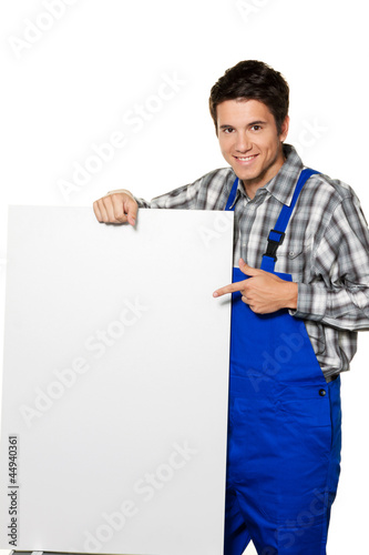 Photo: Handwerker - Klemptner - Bauarbeiter Handwerker - Klemptner - Bauarbeiter