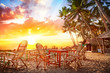 Cafe on the beach
