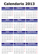 Calendar 2013 Spanish