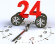 24   Uhr