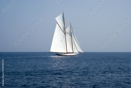 Photo: Sailboat on sea Sailboat on sea