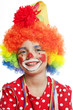 portrait of clown