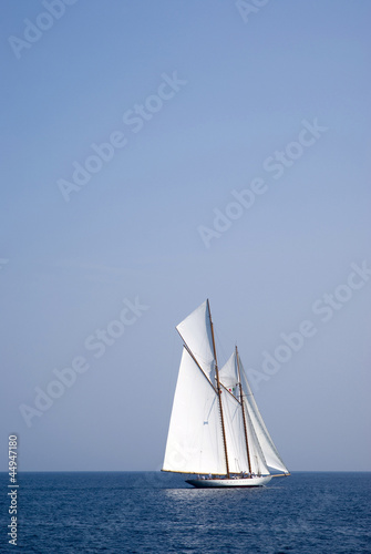 Photo: Sailboat on sea Sailboat on sea