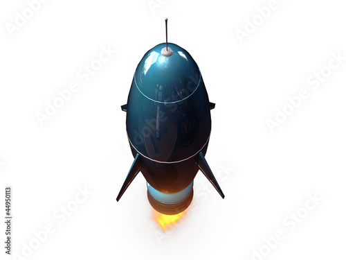 Illustration: space rocket space rocket