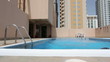 man swim in swimming pool