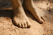 Muddy feets
