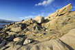 Granite rock formation at Villasimius