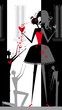 The play about love in the shadow theater.