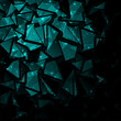 3d abstract dark blue background
