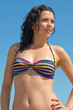 Beautiful woman in a bikini