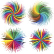 Color burst, concept for brain storming, innovation