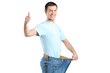 Photo: A weight loss male with thumb up A weight loss male with thumb up