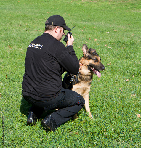 Photo: security guard security guard