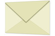 3d rendered letter, 3d Umschlag