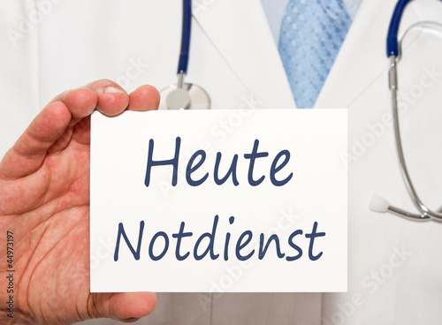Photo: Heute Notdienst Heute Notdienst