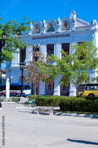 Photo: Building of Teatro Tomas Terry (build. 1886-1889), Cienfuegos, C Building of Teatro Tomas Terry (build. 1886-1889), Cienfuegos, C