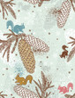 background with christmas elements
