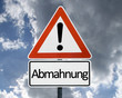 Abmahnung  #120916-004