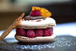 Macaron, gâteau, pâtisserie, dessert, framboise, gourmet
