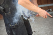laying a horseshoe