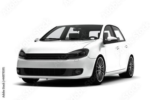 Illustration: modern car modern car