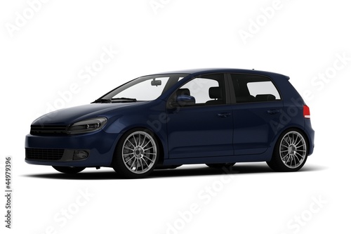 Illustration: modern car modern car