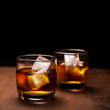 Rum on the rocks