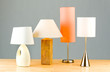 beautiful bedside lamps in different design