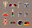 f1 racing stickers
