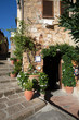 The town of Pienza is a small pearl in the Tuscan countryside