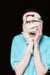 Shocked Patient Nursing A Broken And Bloody Head