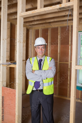 Photo: Architect with arms crossed Architect with arms crossed