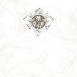 Vintage wine background with copy space