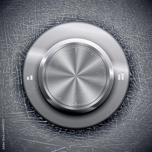 Vector: Grunge Volume Knob Grunge Volume Knob