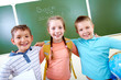 Group of schoolmates