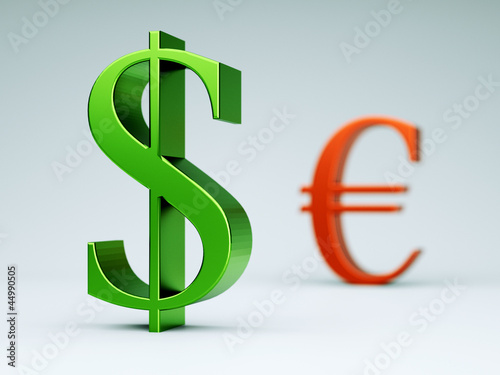 Illustration: Dollarzeichen grün Dollarzeichen grün