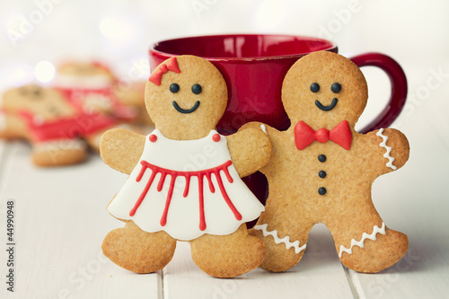 Photo: Gingerbread couple Gingerbread couple