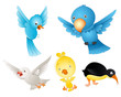 Vector: Birds Vectors Birds Vectors