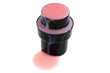 A Cap of Softening Liquid  isolated on whit