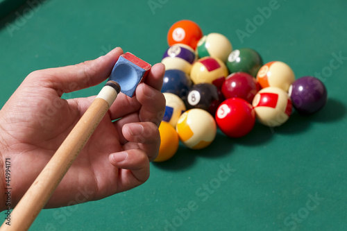 Photo: Billiards balls Billiards balls