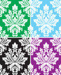 Vector: Damask Vectors Damask Vectors