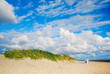 Strandkorb am Meer