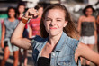 Angry Teenage Girl