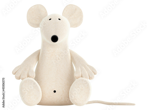 Illustration: Cute toy mouse Cute toy mouse