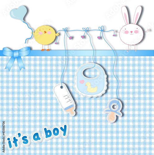 Vector: It's a boy It's a boy